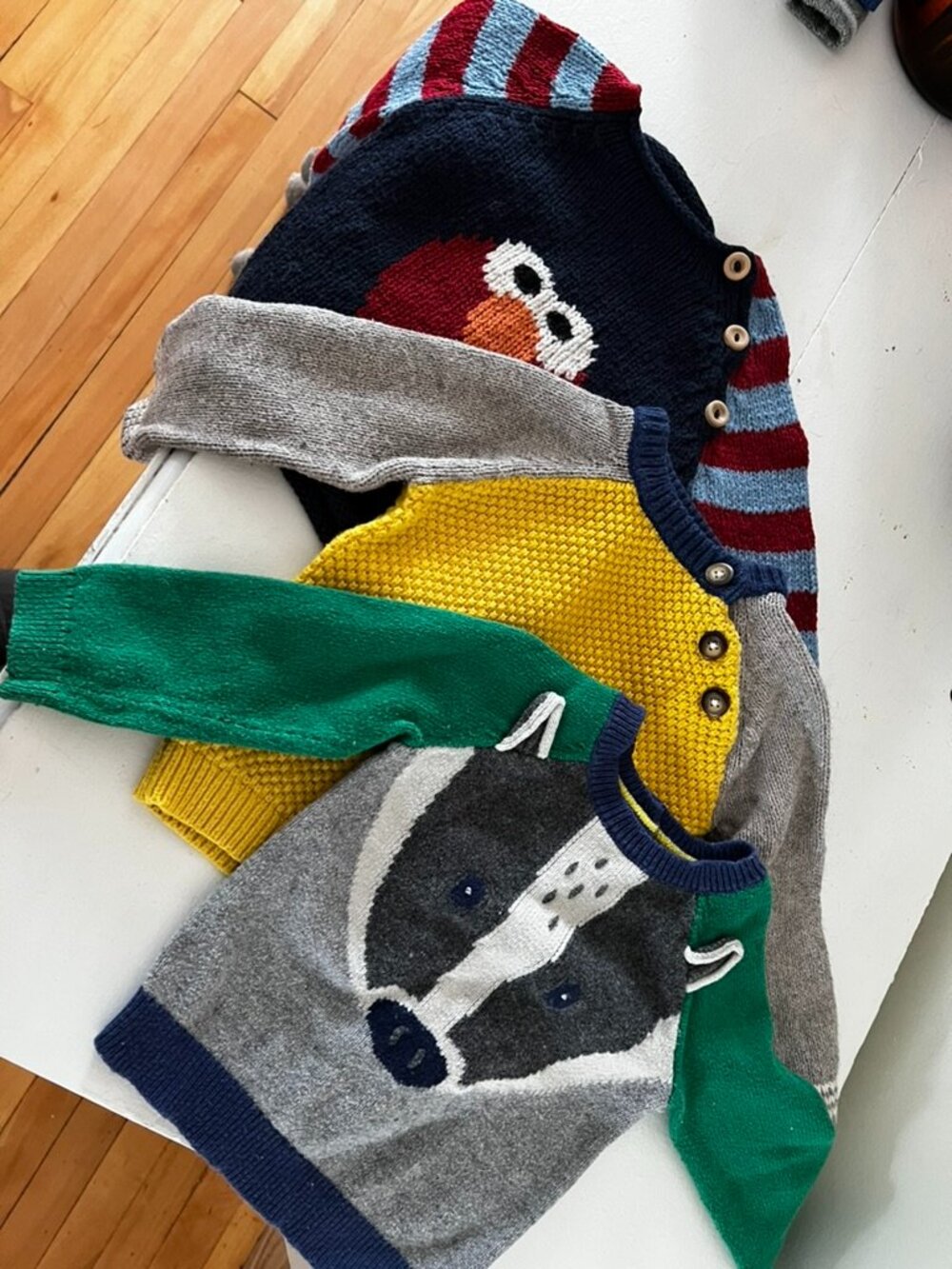 Crewneck sweaters